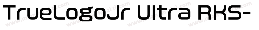 TrueLogoJr Ultra RKS字体转换